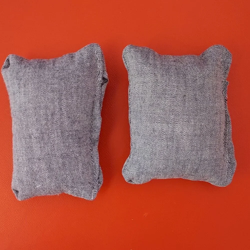 Set of Two Catnip Pillow Cat Toys